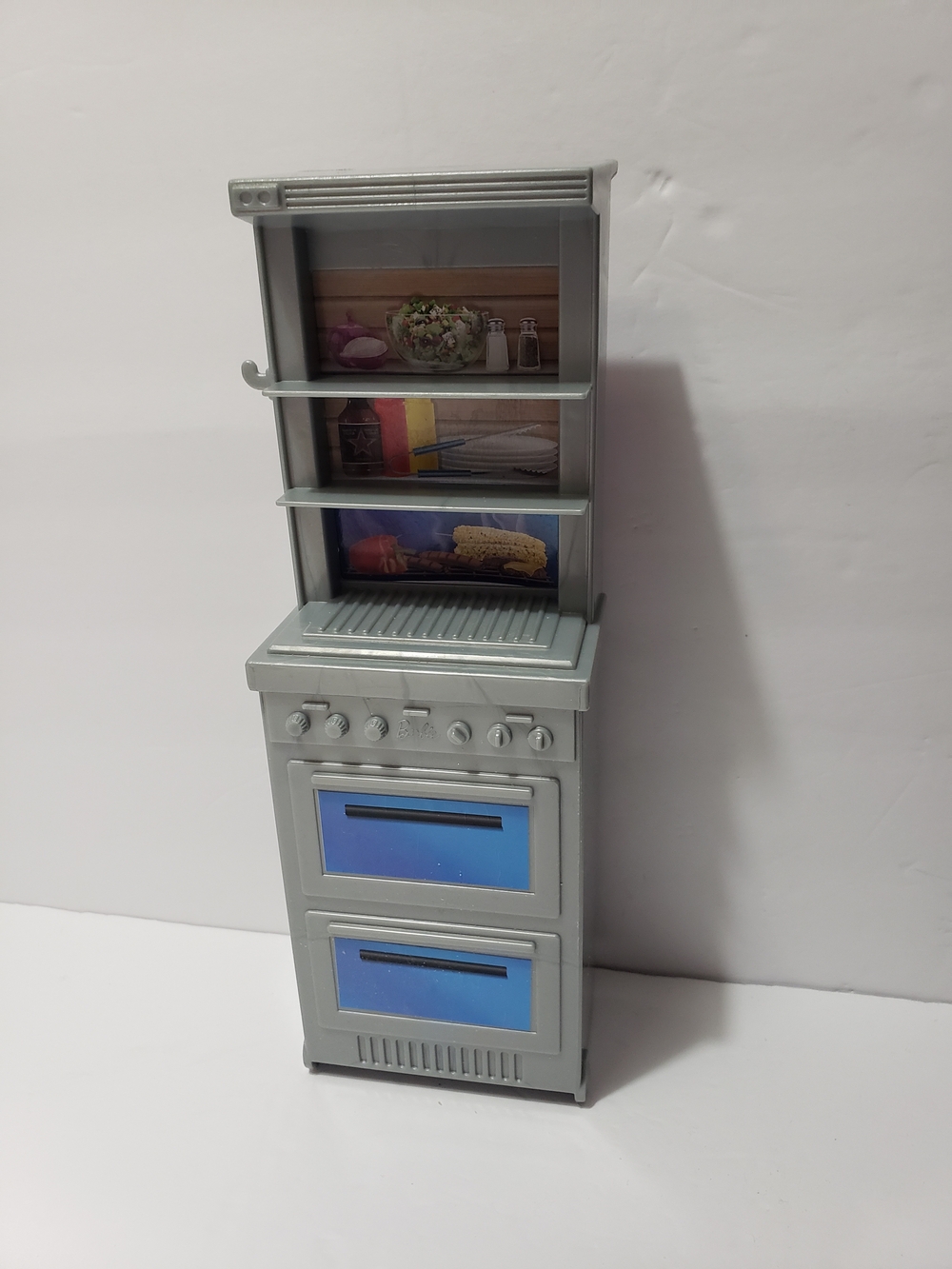 BARBIE  DollHouse Kitchen Appliance Stove Gray